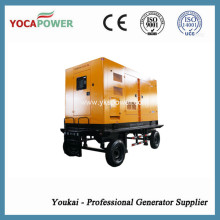 300kw generador diesel a prueba de sonido eléctrico generador de energía móvil